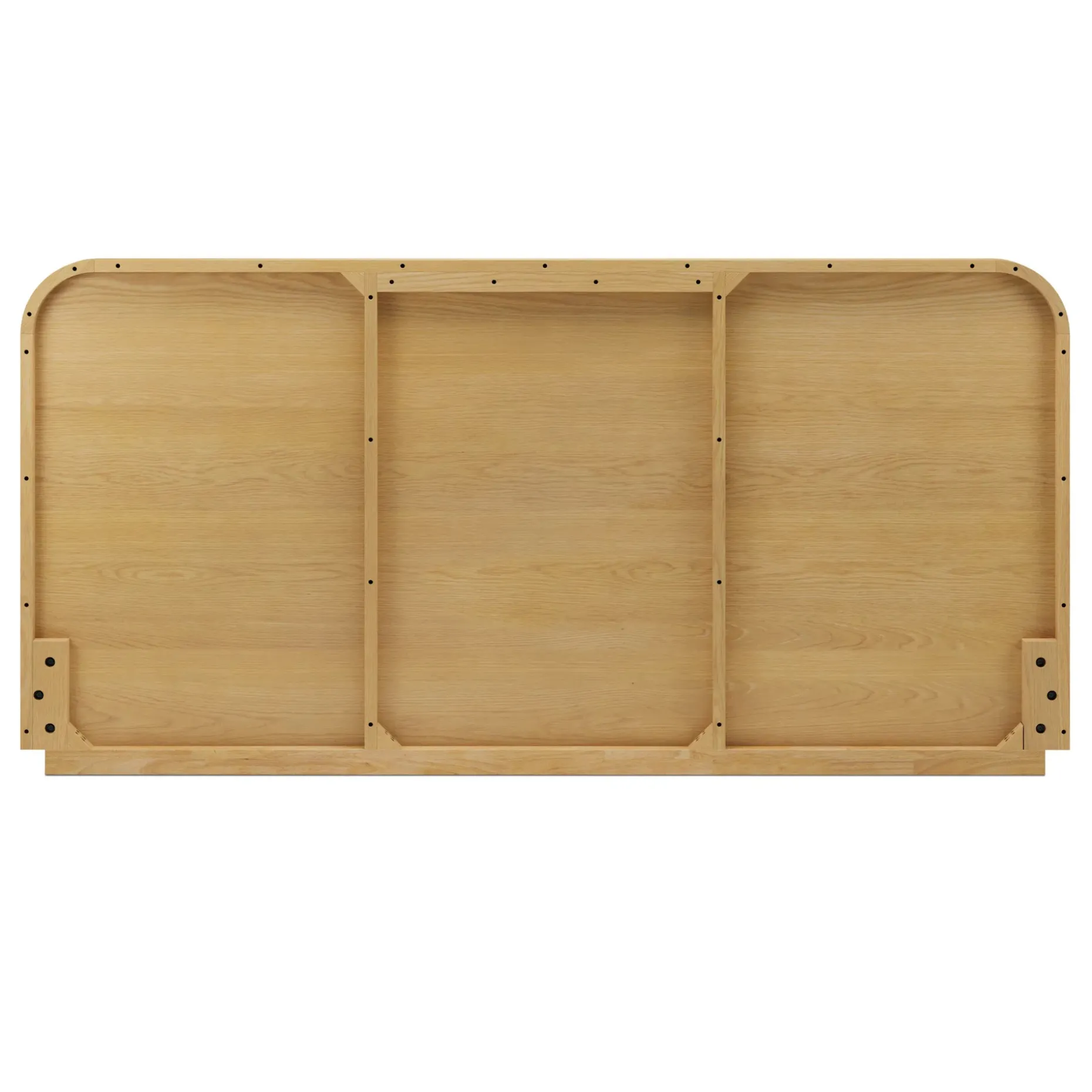 Maren King Bed - Natural Oak