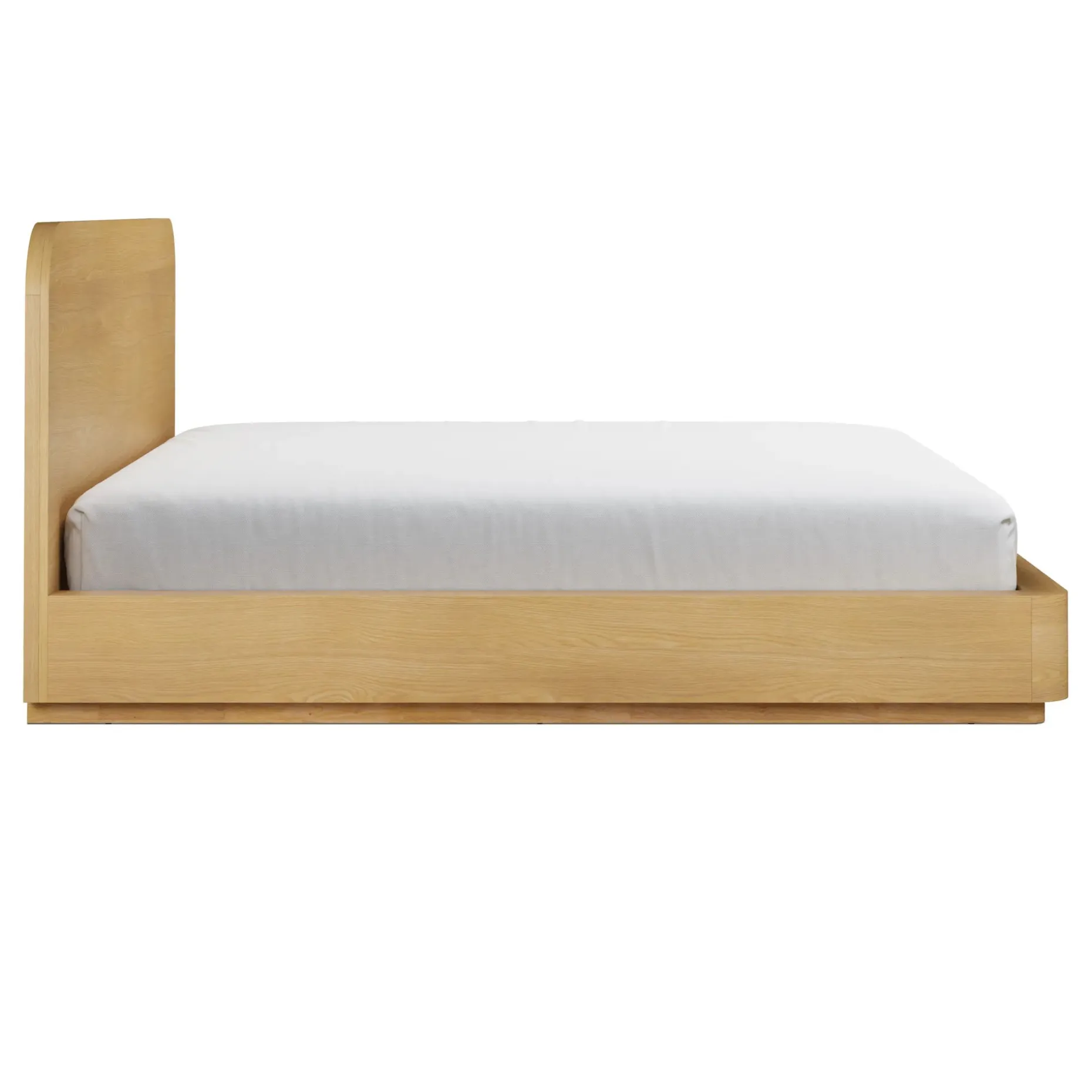 Maren King Bed - Natural Oak