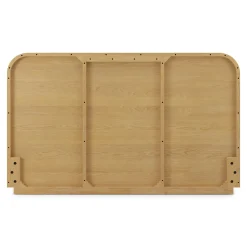 Maren Queen Bed - Natural Oak