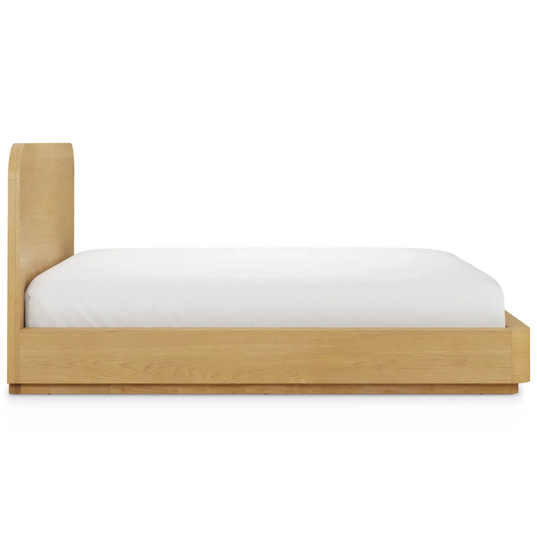Maren Queen Bed - Natural Oak