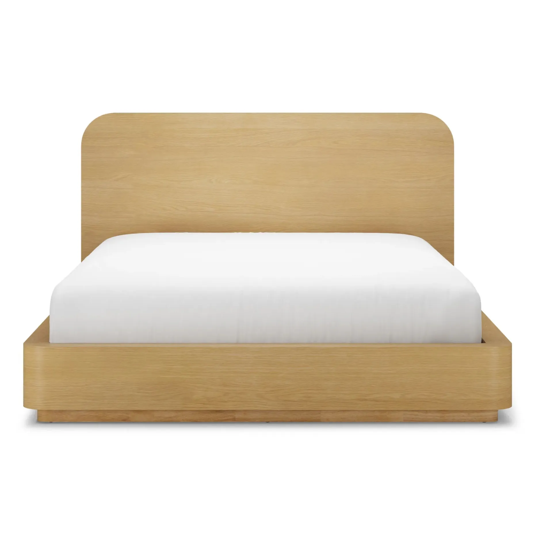 Maren Queen Bed - Natural Oak