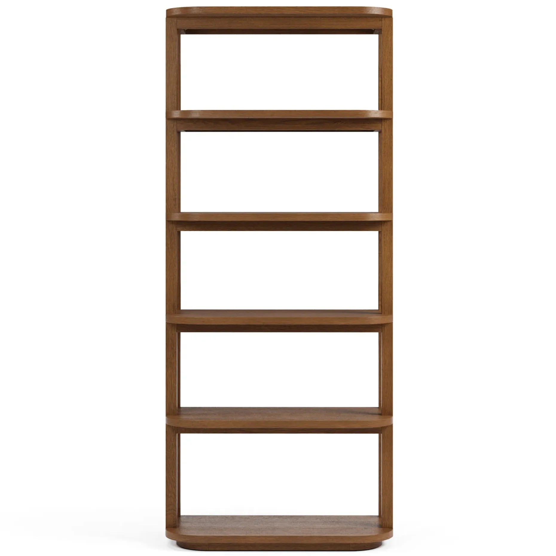 Maren 32" Shelving Unit - Smoked Oak