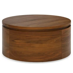 Maren 32" Storage Coffee Table - Walnut