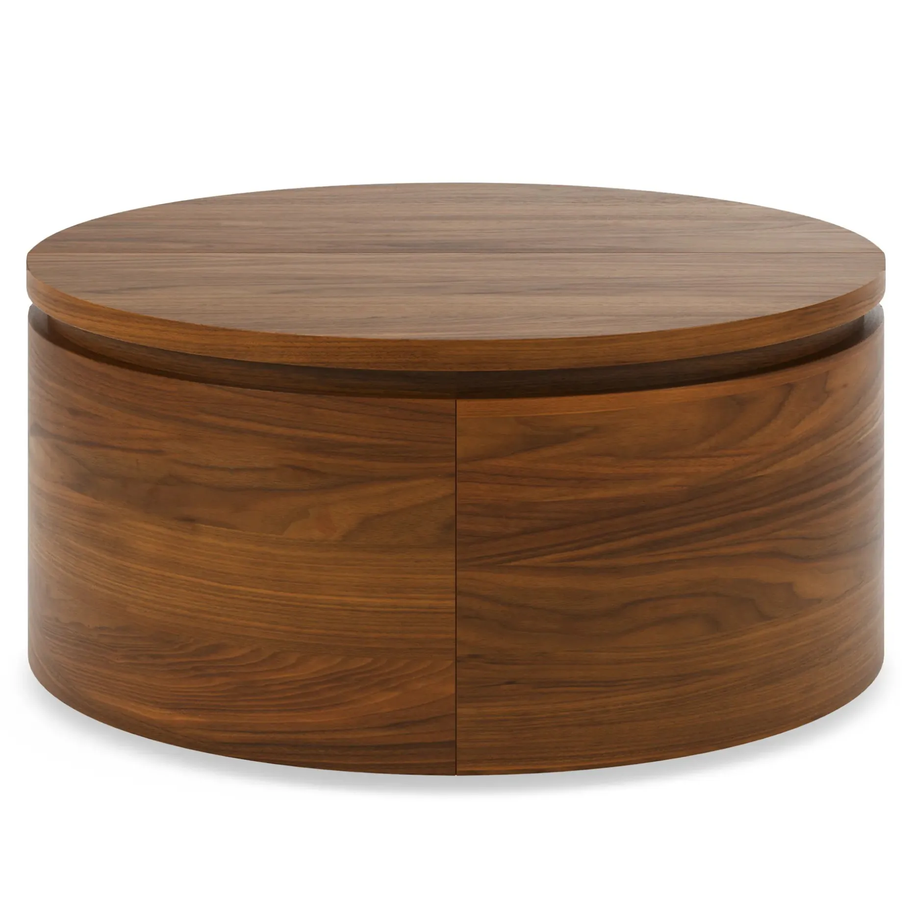 Maren 32" Storage Coffee Table - Walnut