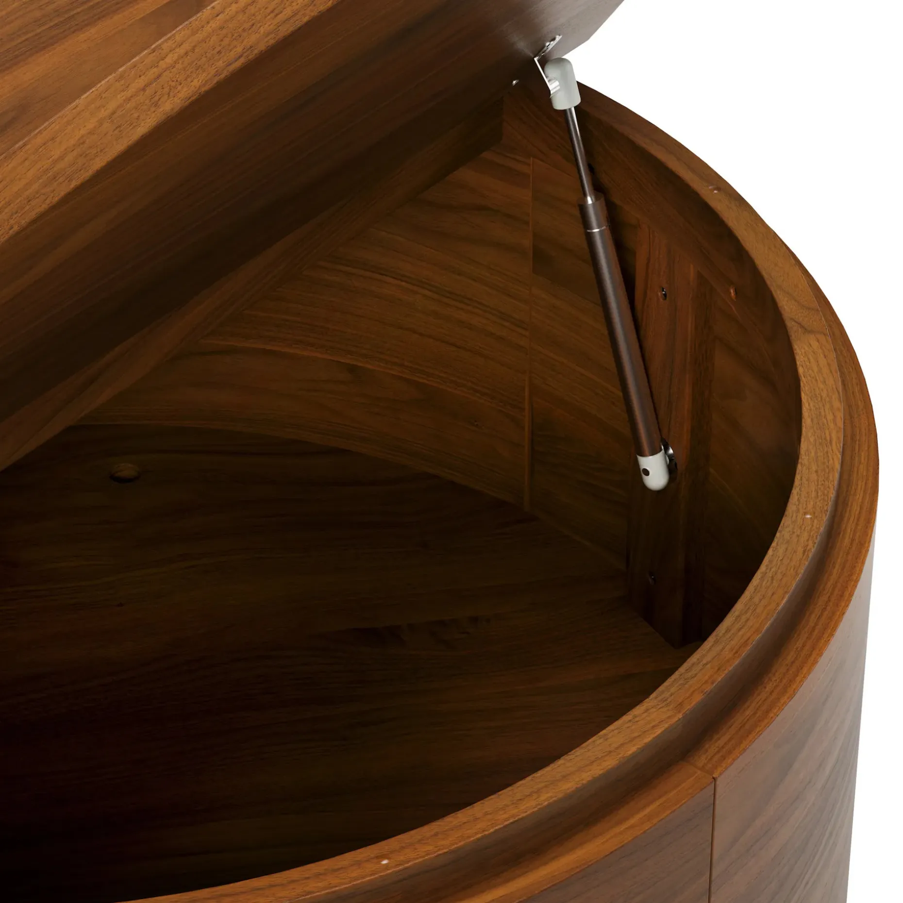 Maren 32" Storage Coffee Table - Walnut