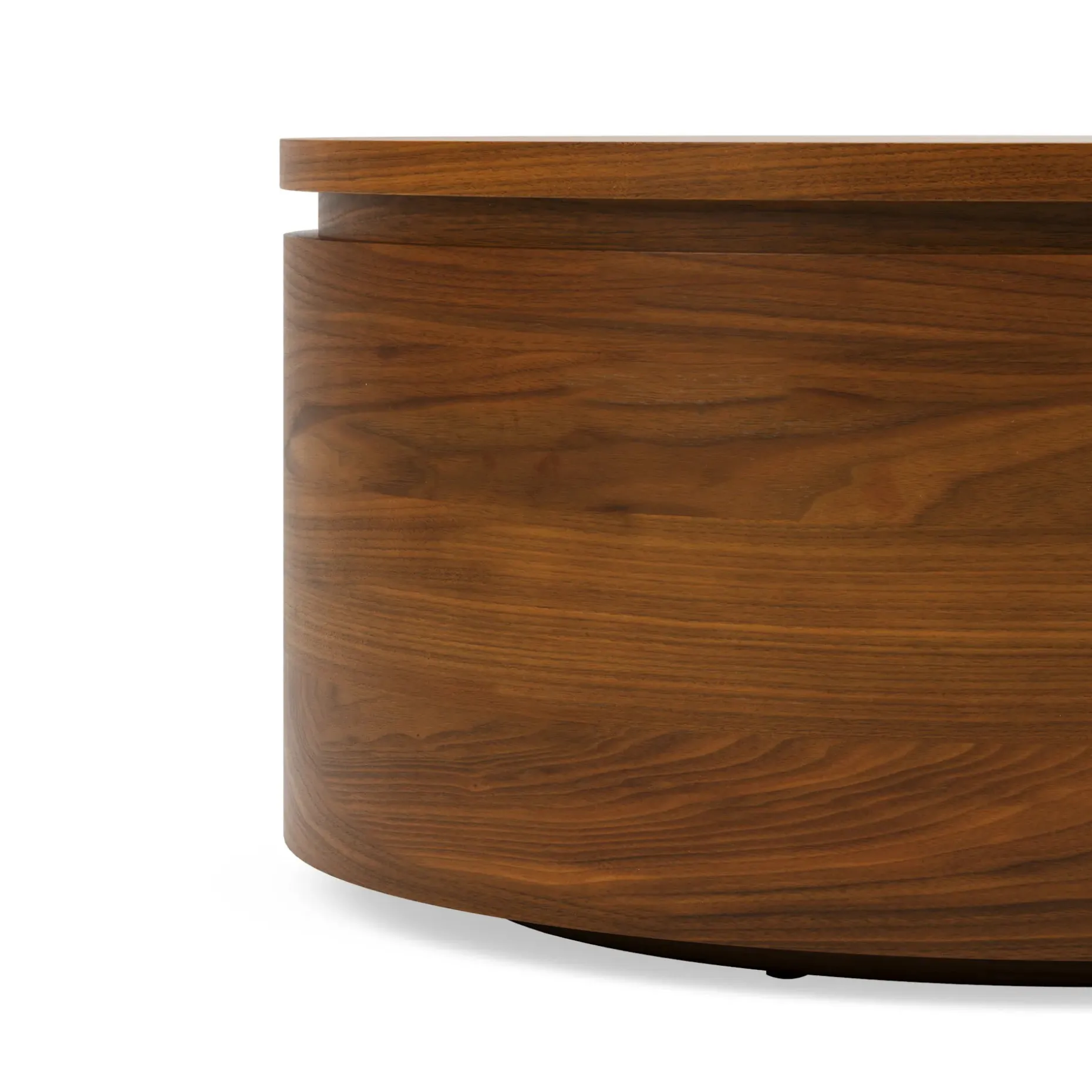 Maren 32" Storage Coffee Table - Walnut