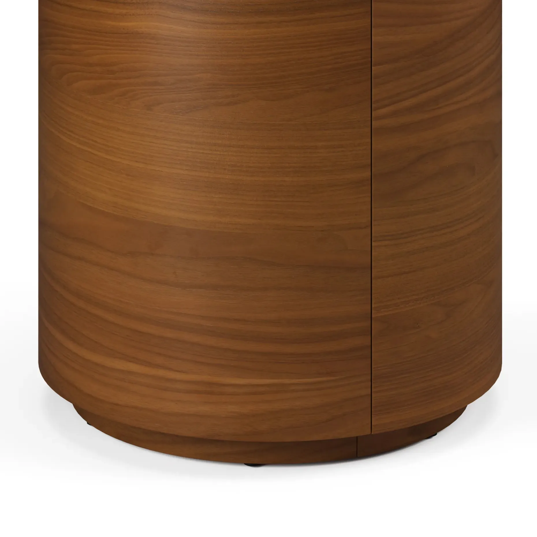 Maren Storage Side Table - Walnut