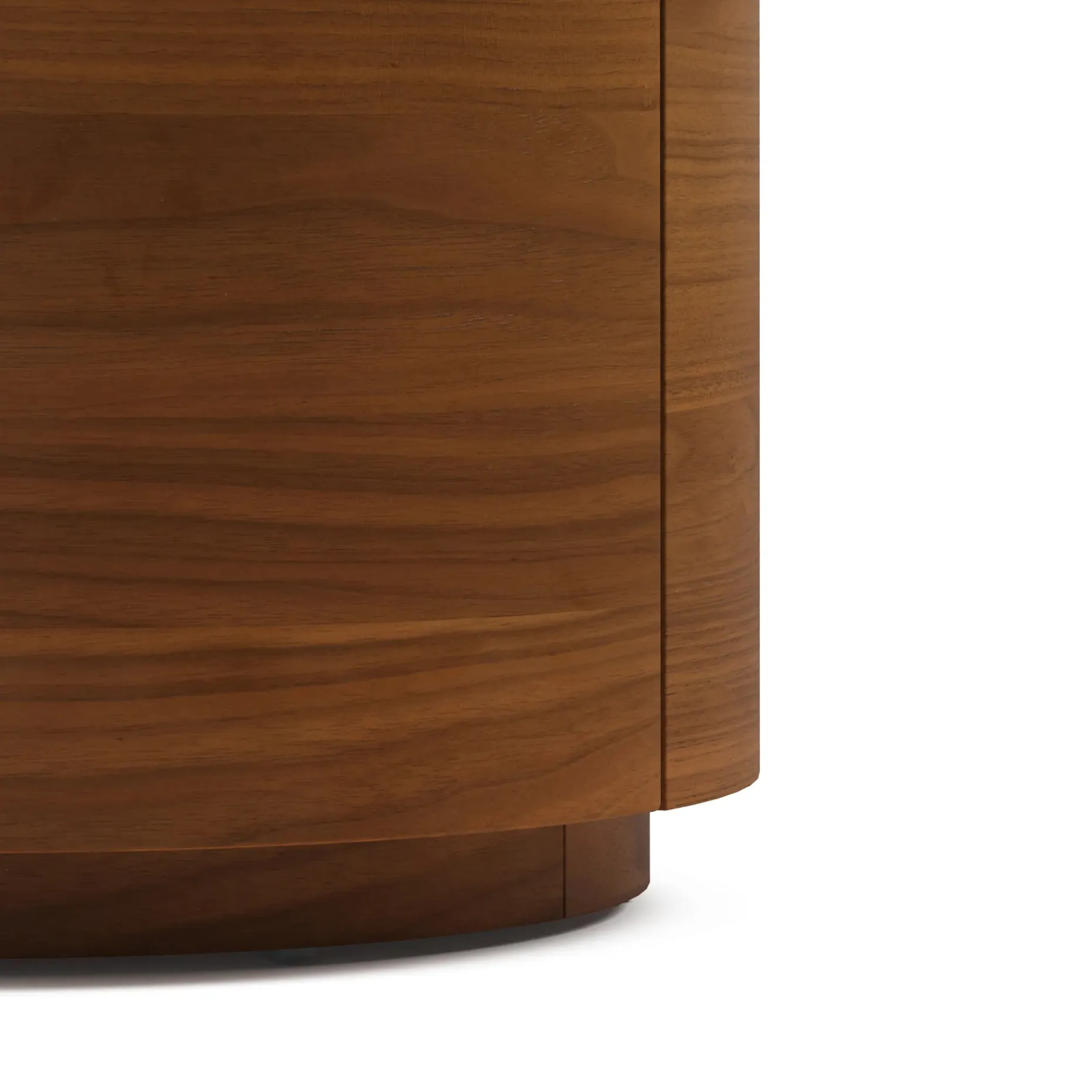 Maren Storage Side Table - Walnut