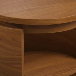 Maren Storage Side Table - Walnut