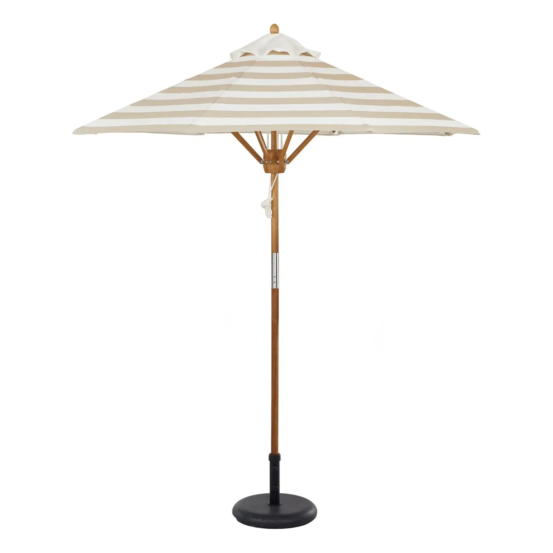 Maria Umbrella - Stripe Taupe