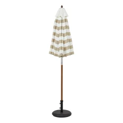 Maria Umbrella - Stripe Taupe