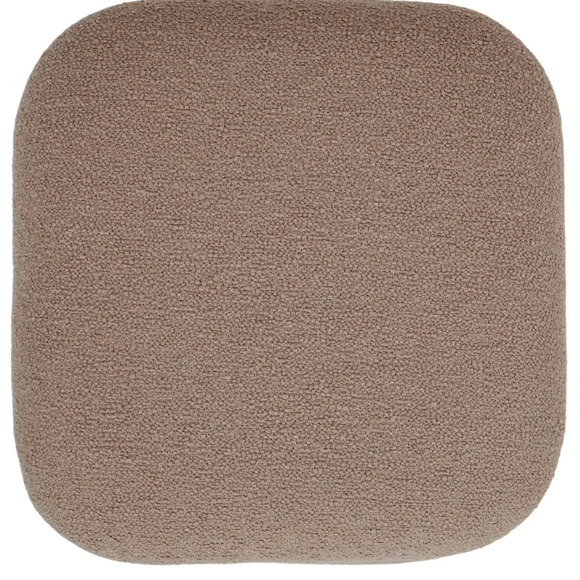 Maribo 19" Storage Ottoman - Sandstone Wool Bouclé
