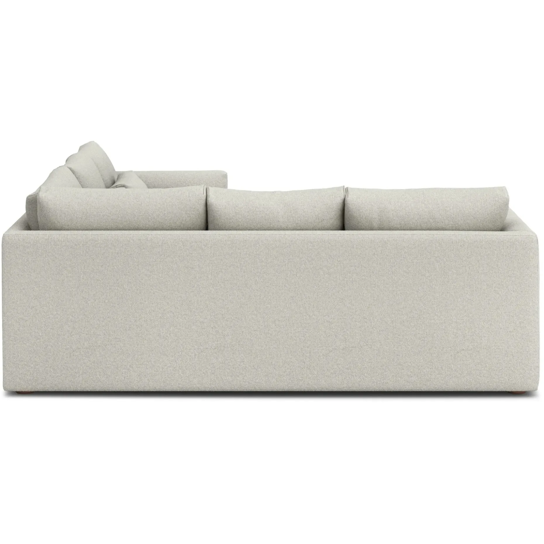 Marina 92" Corner Sectional - Clover Ivory