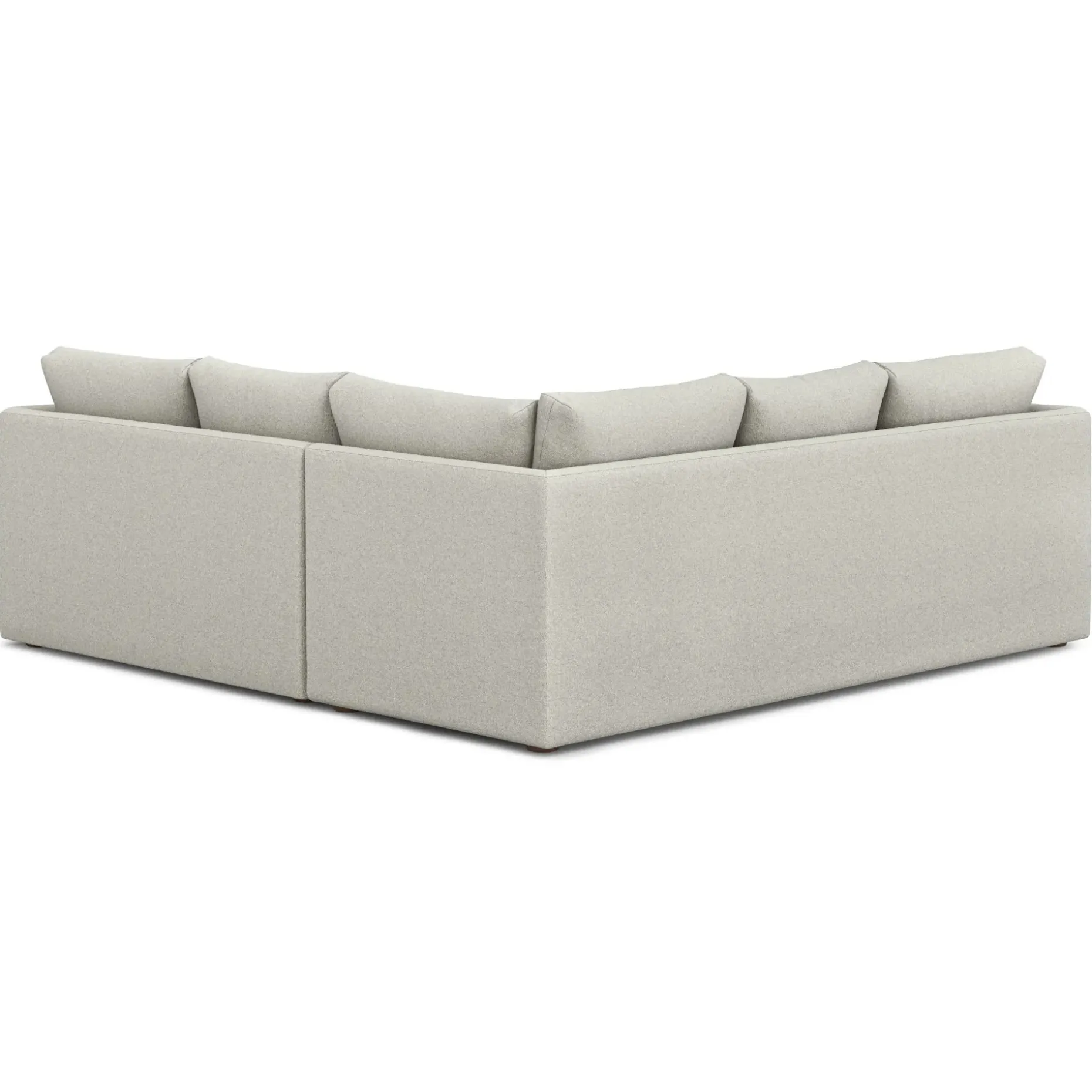 Marina 92" Corner Sectional - Clover Ivory