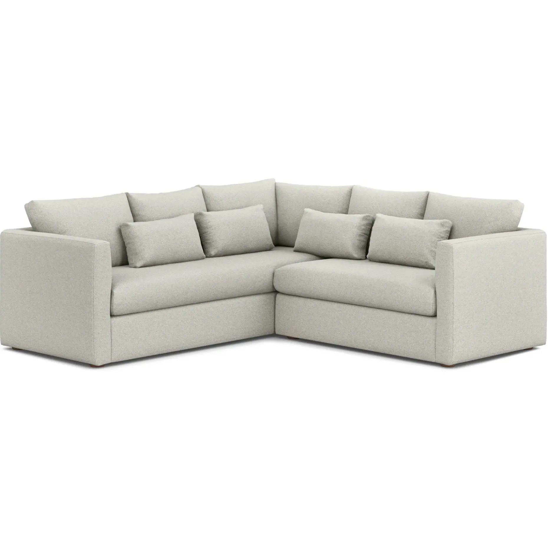 Marina 92" Corner Sectional - Clover Ivory