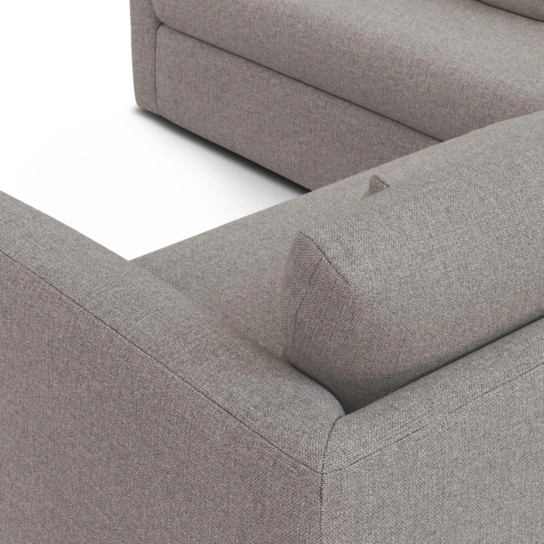 Marina 92" Corner Sectional - Hestia Gray