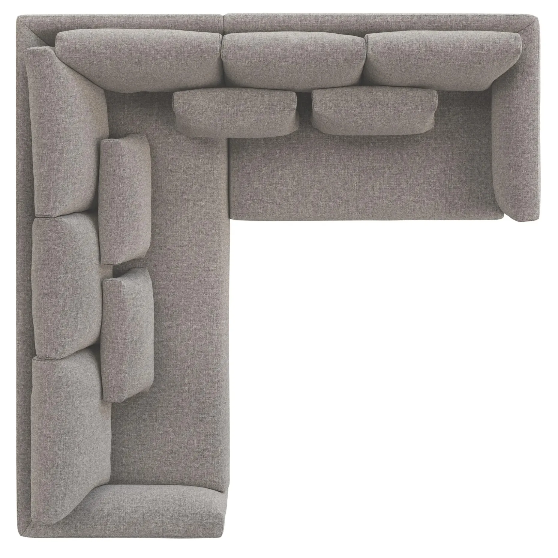 Marina 92" Corner Sectional - Hestia Gray