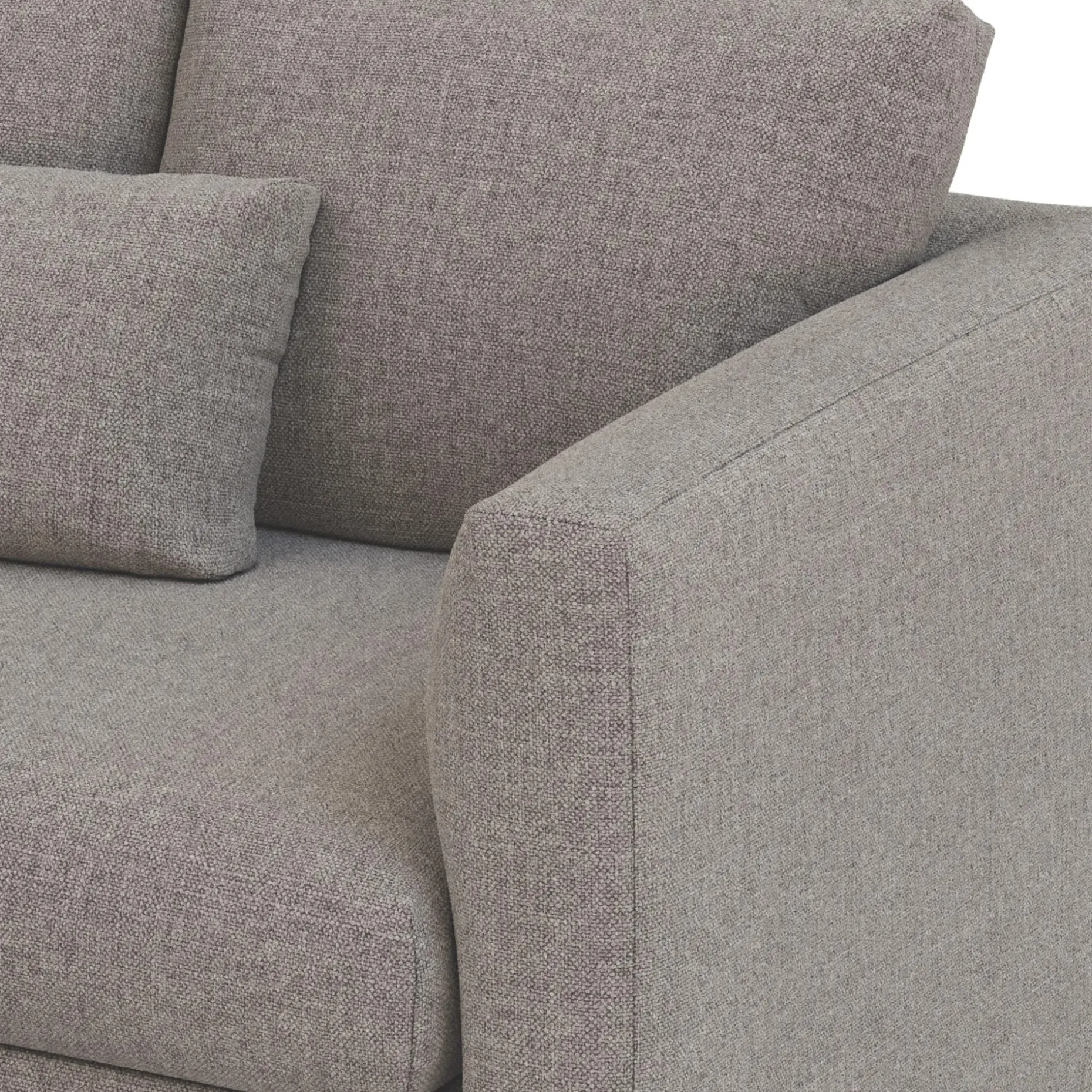 Marina 92" Corner Sectional - Hestia Gray