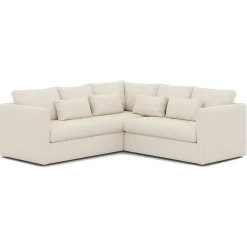 Marina 92" Corner Sectional - Ivory Wool Bouclé
