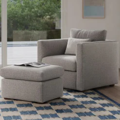 Marina 38" Lounge Chair - Hestia Gray
