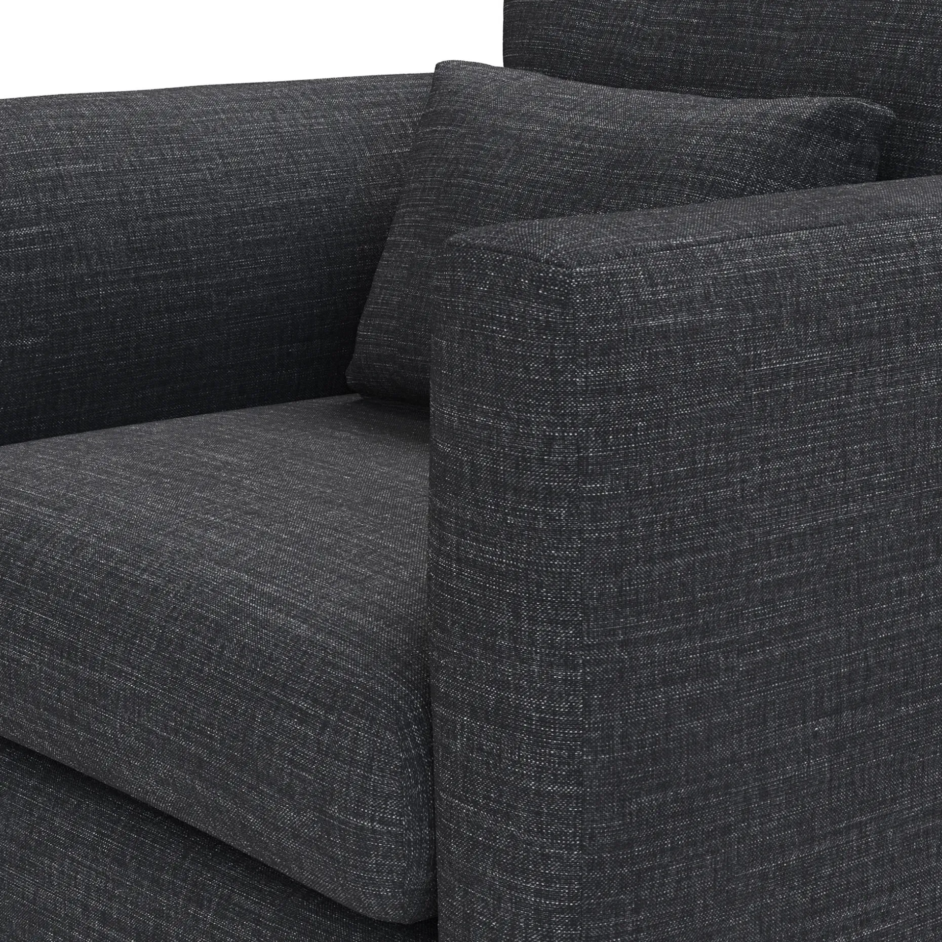 Marina 38" Lounge Chair - Napa Charcoal