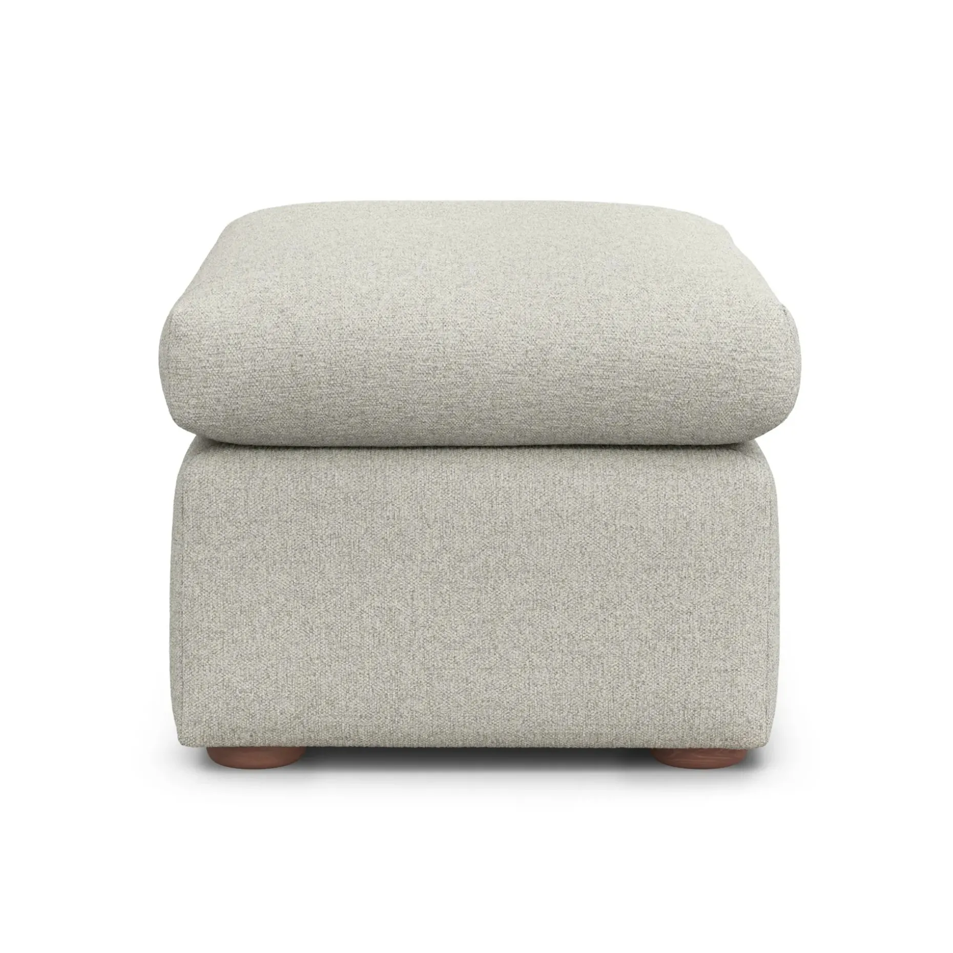 Marina 28.5" Ottoman - Clover Ivory