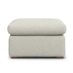 Marina 28.5" Ottoman - Clover Ivory