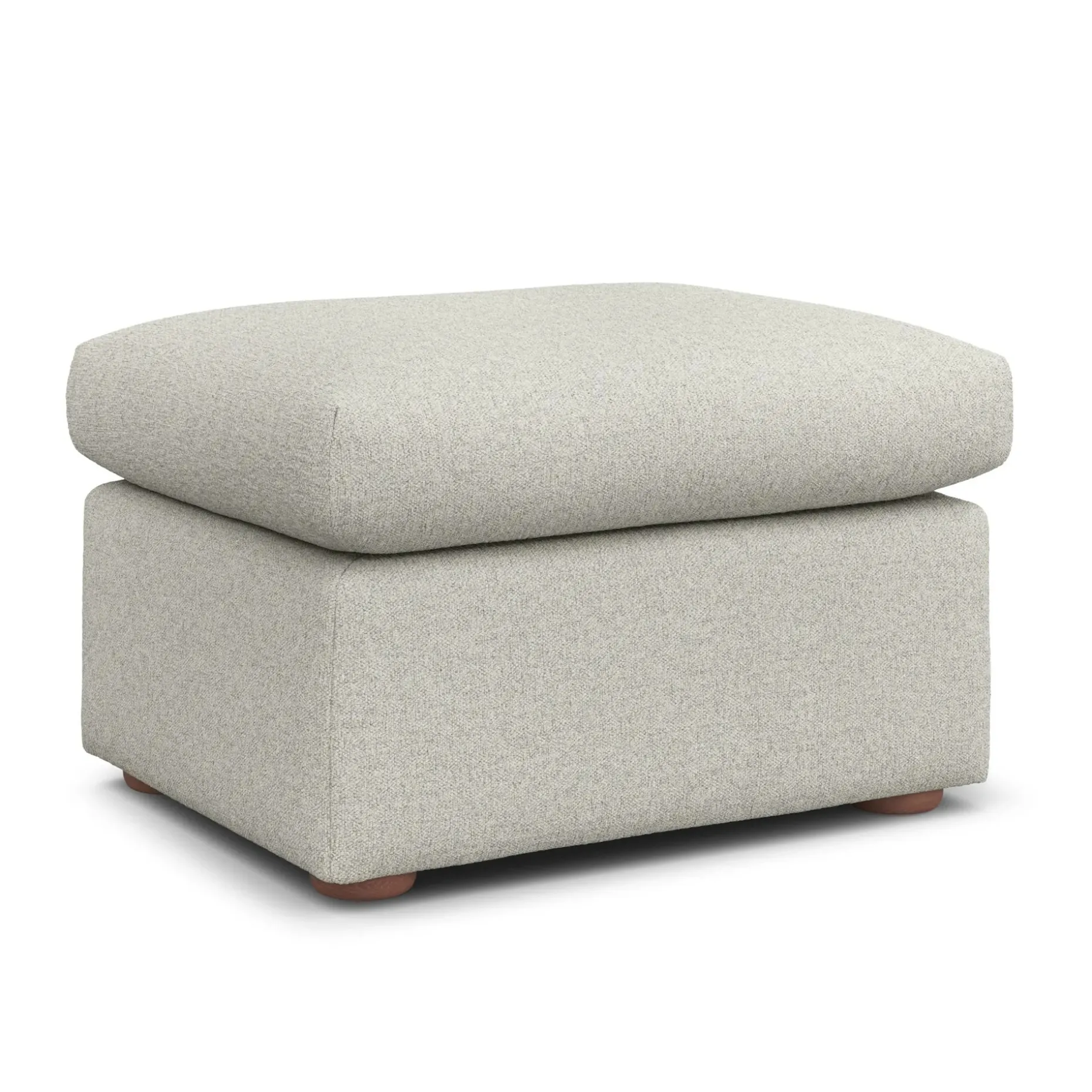 Marina 28.5" Ottoman - Clover Ivory