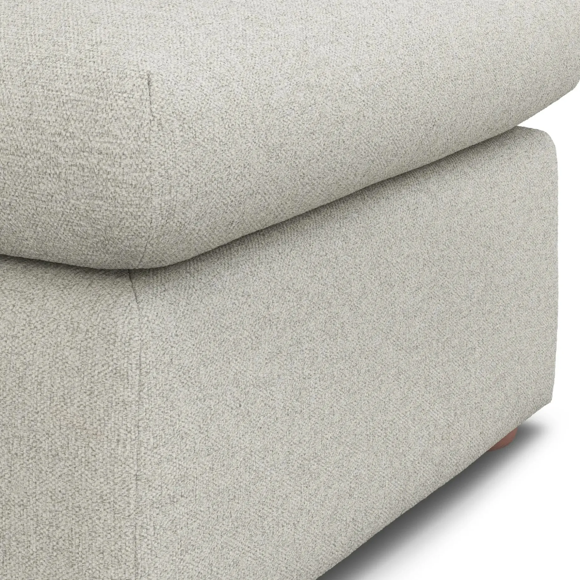 Marina 28.5" Ottoman - Clover Ivory
