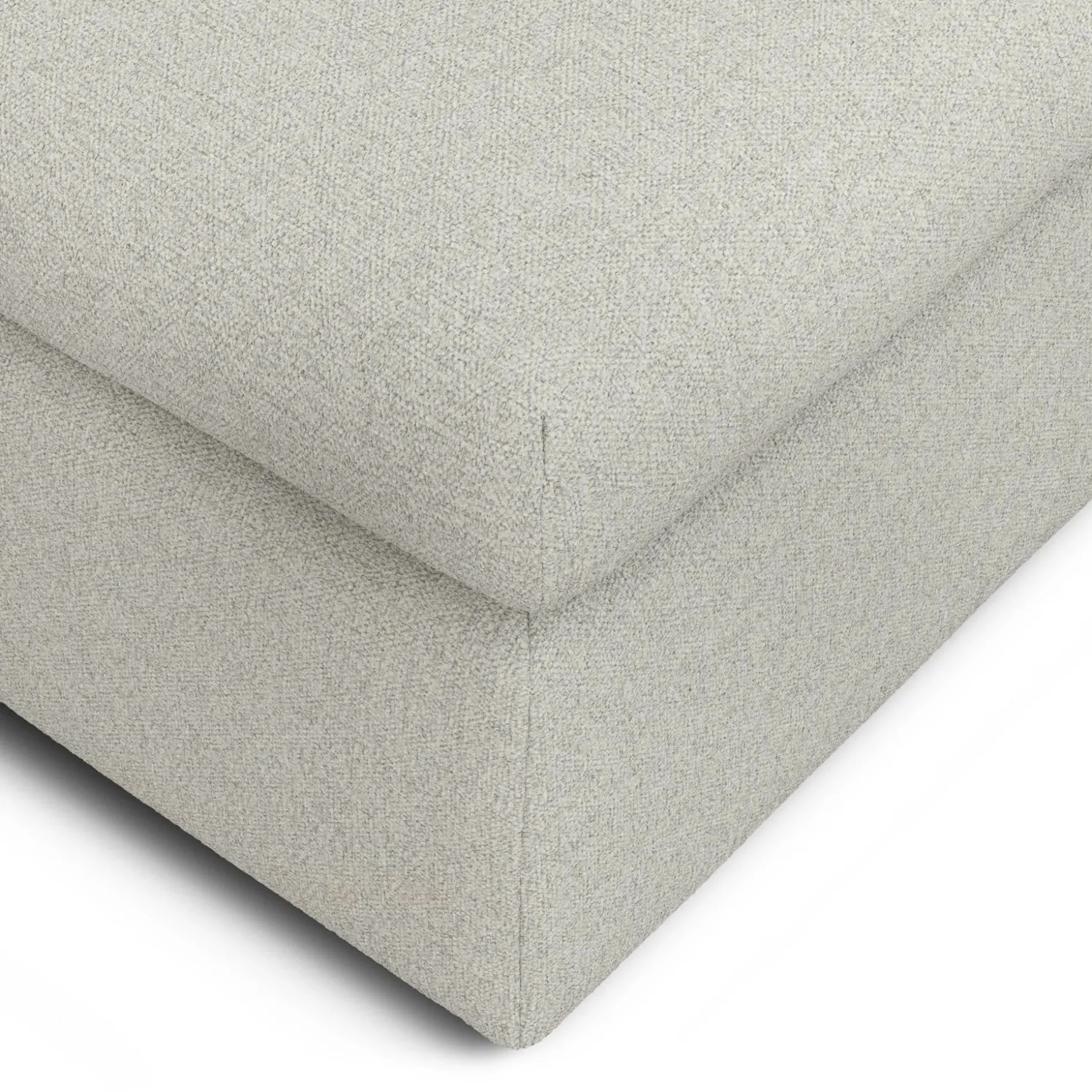 Marina 28.5" Ottoman - Clover Ivory