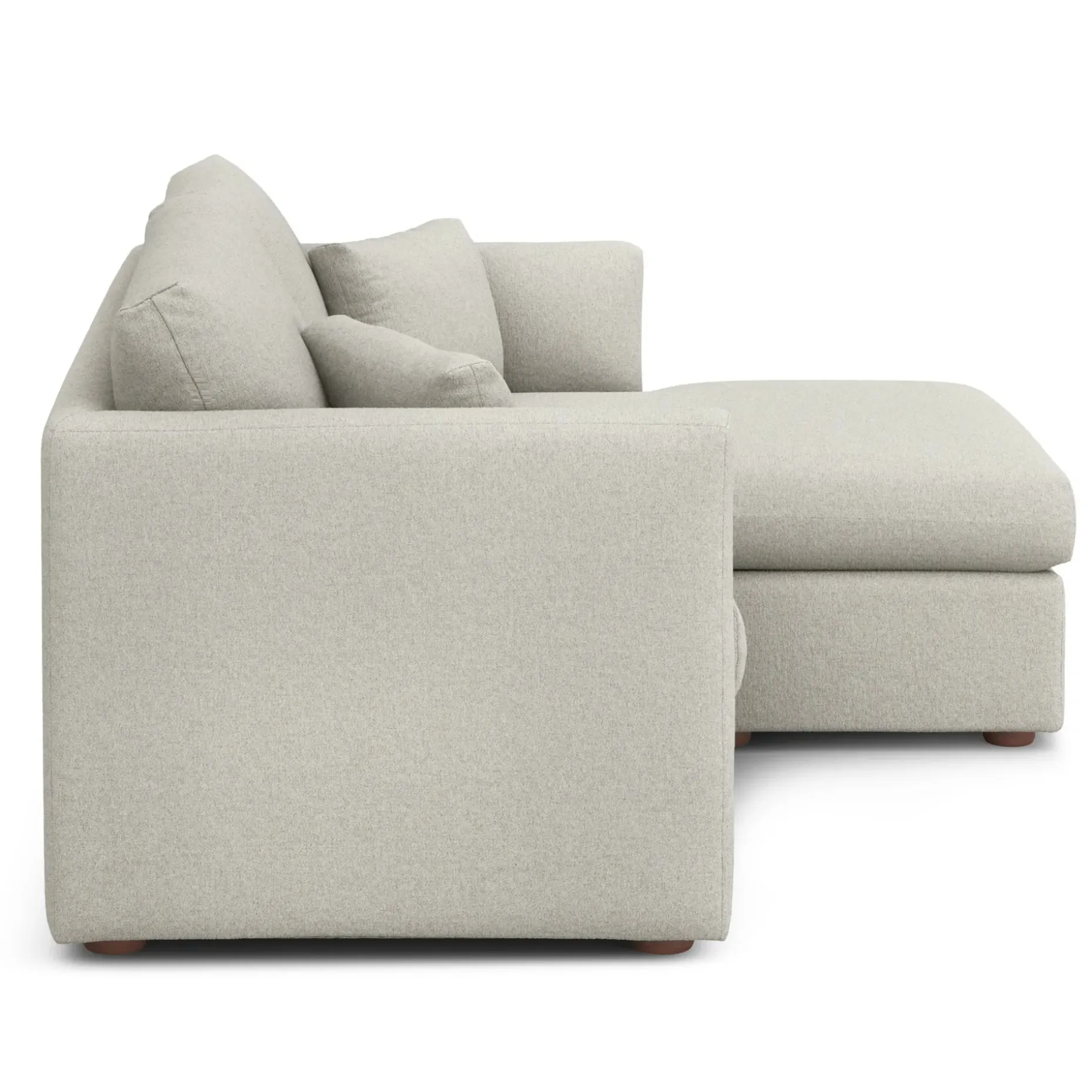 Marina 80" Reversible Storage Sectional - Clover Ivory