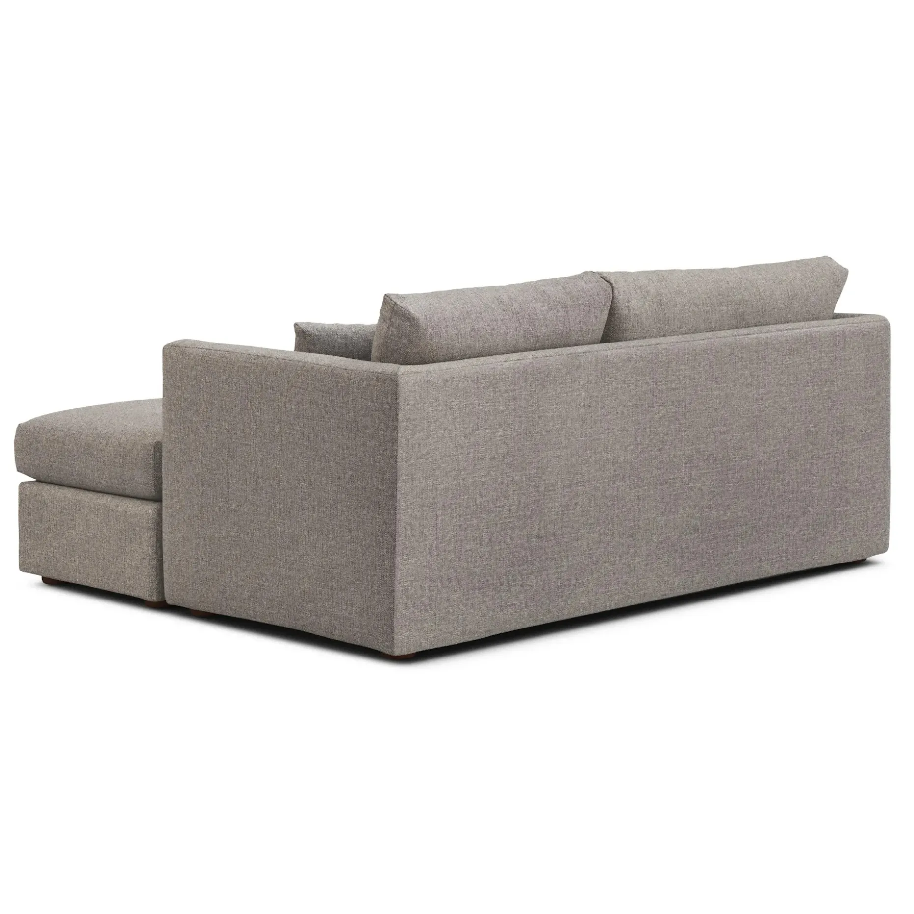 Marina 80" Reversible Storage Sectional - Hestia Gray