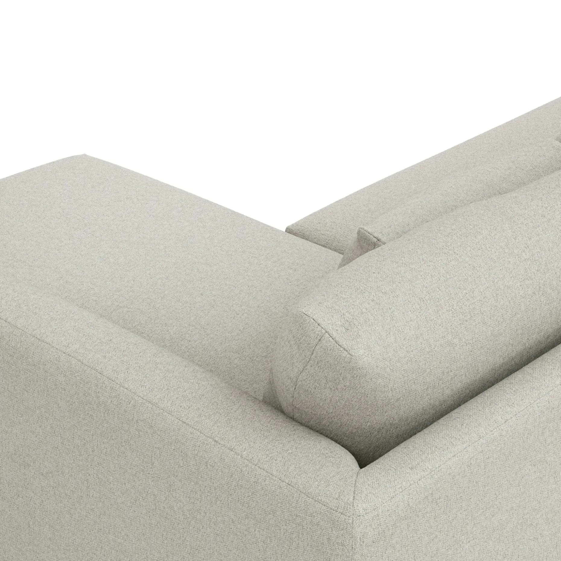 Marina 90" Reversible Storage Sectional - Clover Ivory