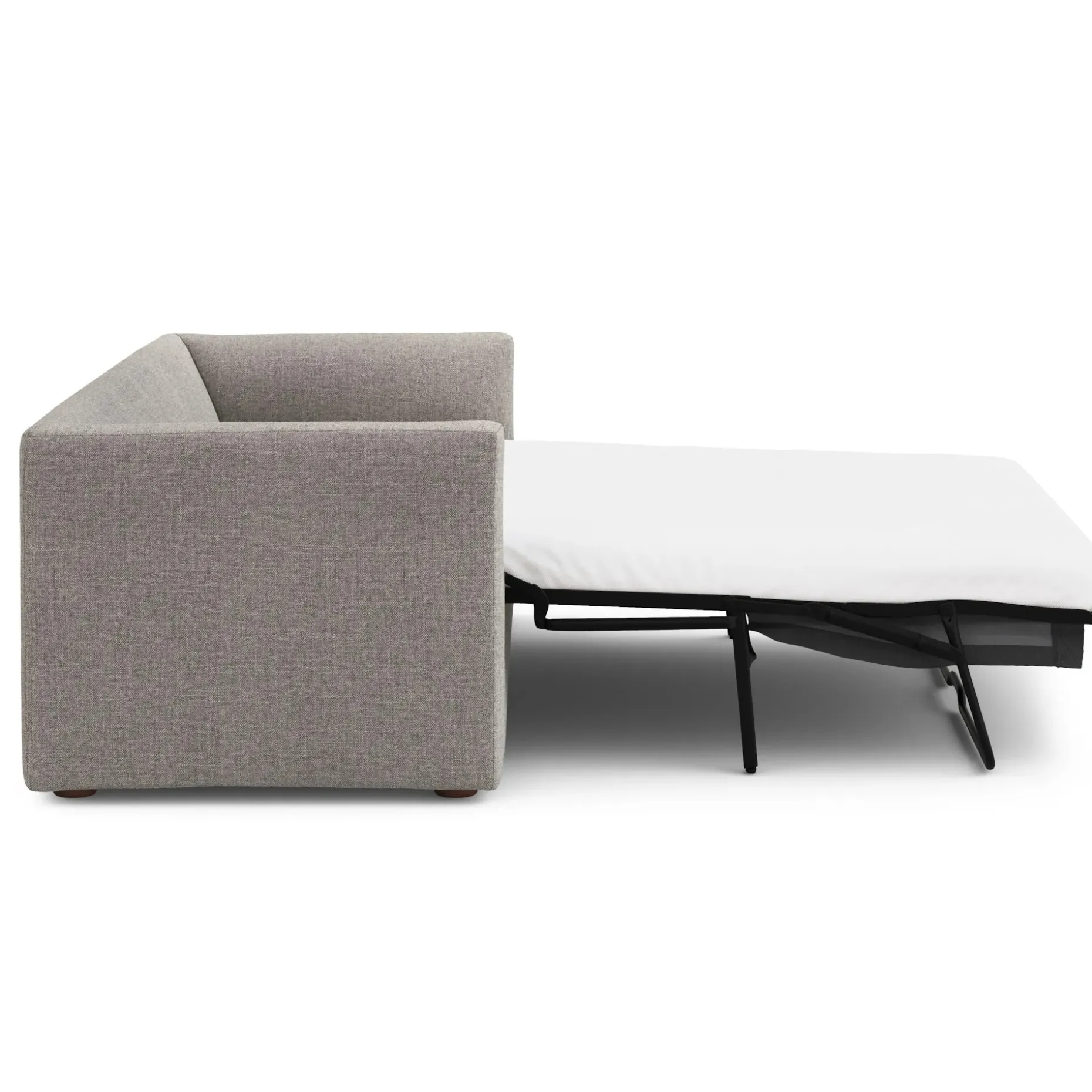 Marina 90" Reversible Storage Sleeper Sectional - Hestia Gray