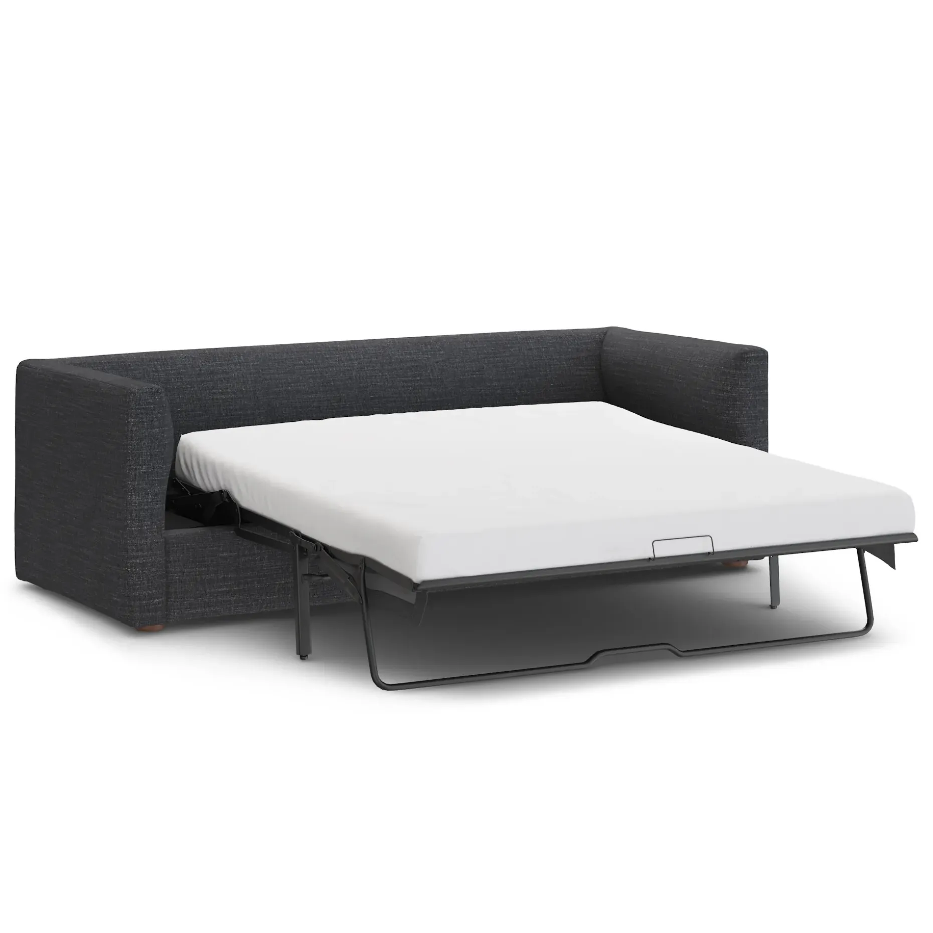 Marina 90" Reversible Storage Sleeper Sectional - Napa Charcoal