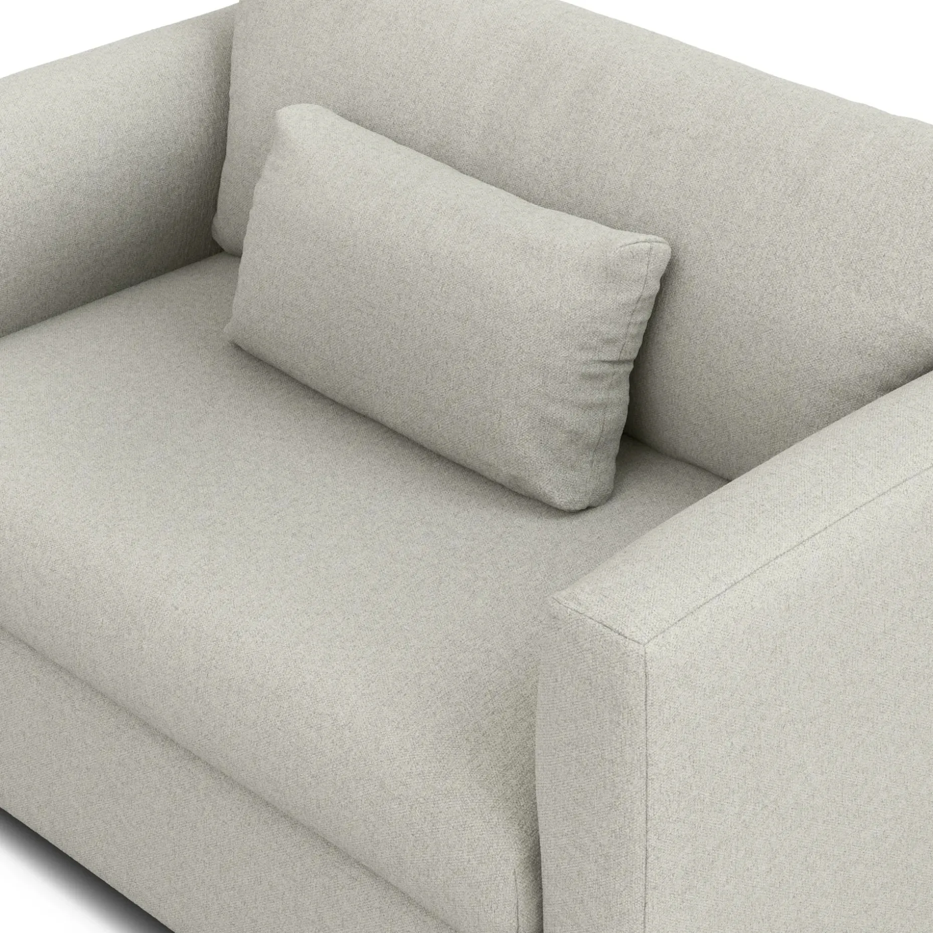 Marina 57" Sleeper Chair - Clover Ivory