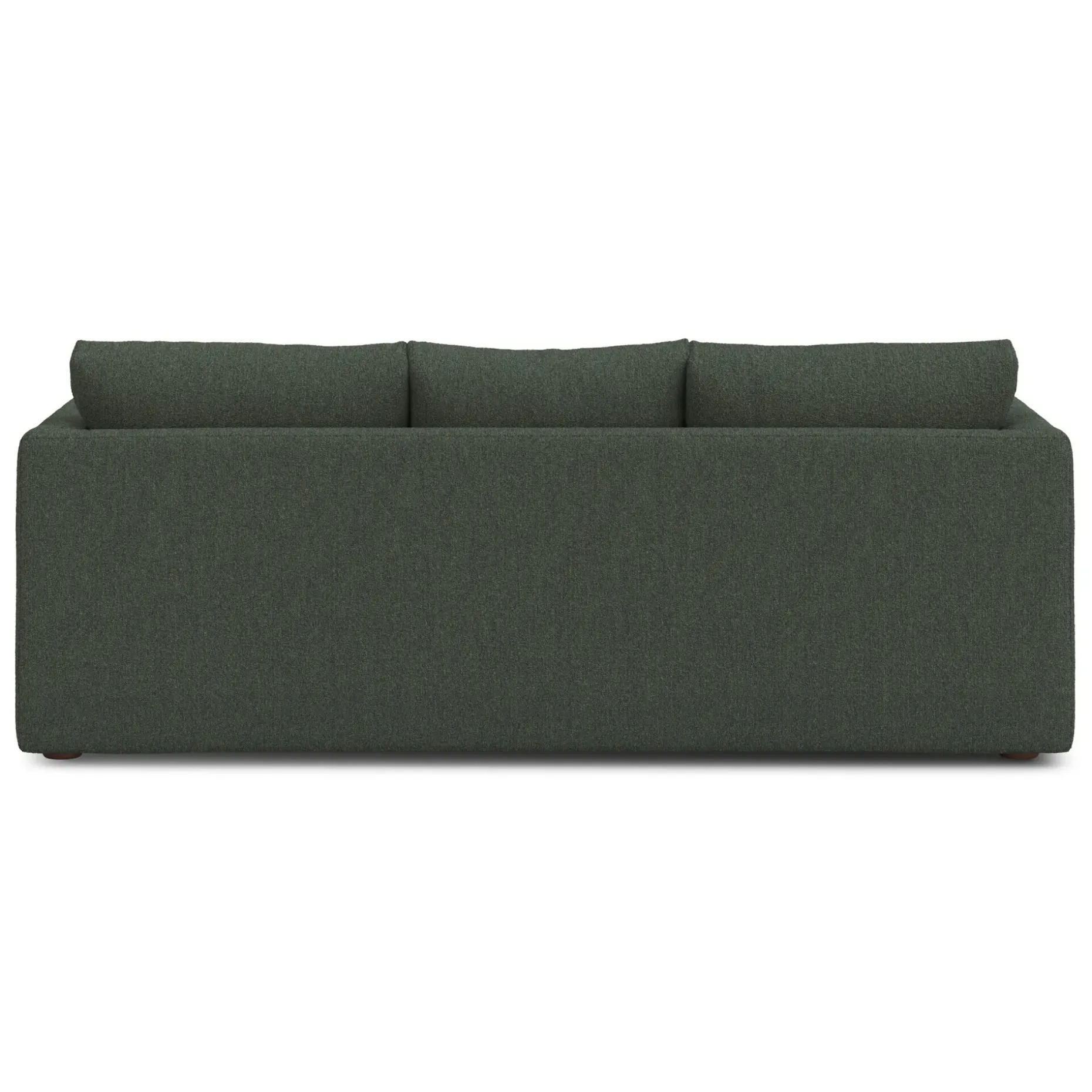 Marina 90" Sofa Bed - Green Wool Bouclé