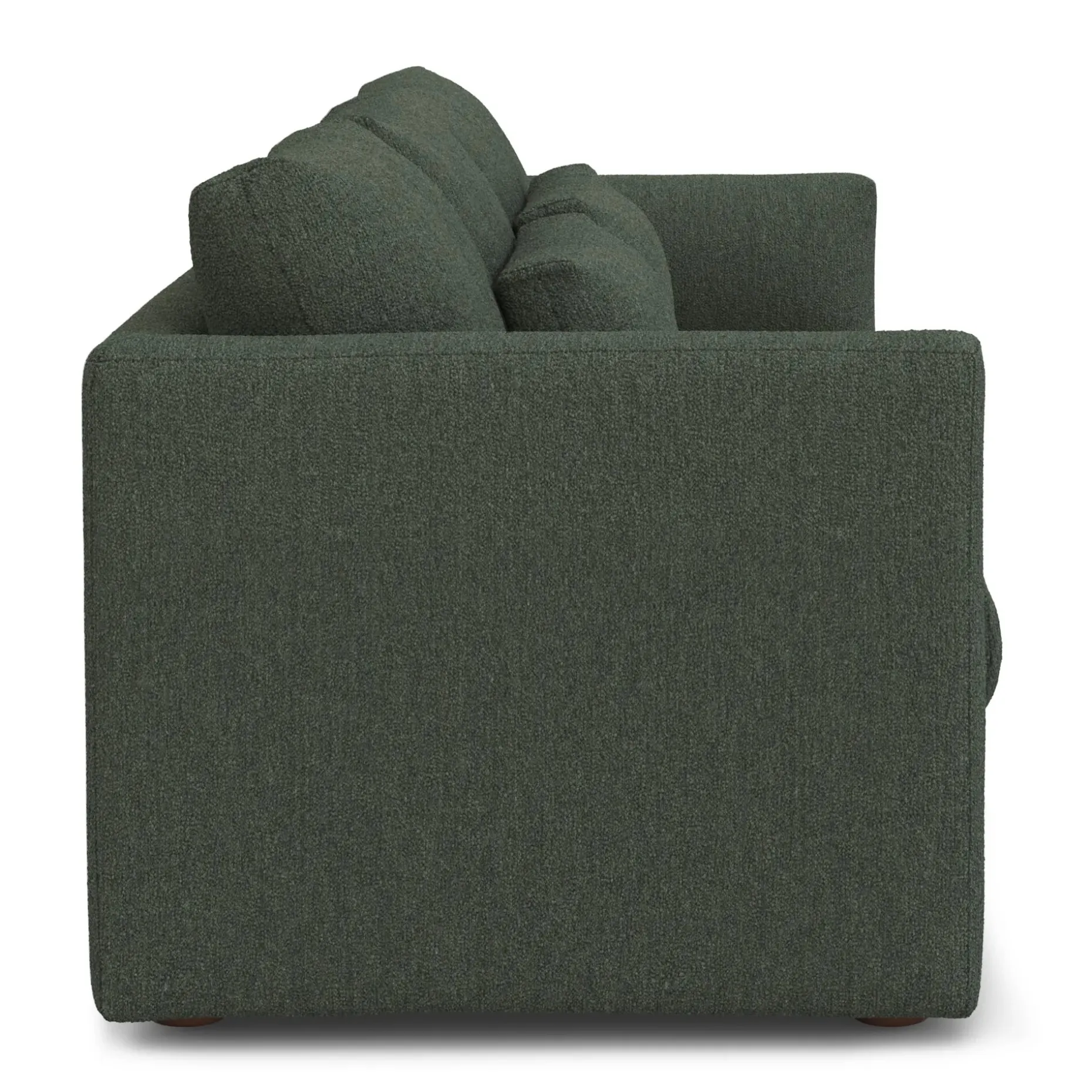 Marina 90" Sofa Bed - Green Wool Bouclé