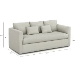 Marina 80" Sofa - Clover Ivory