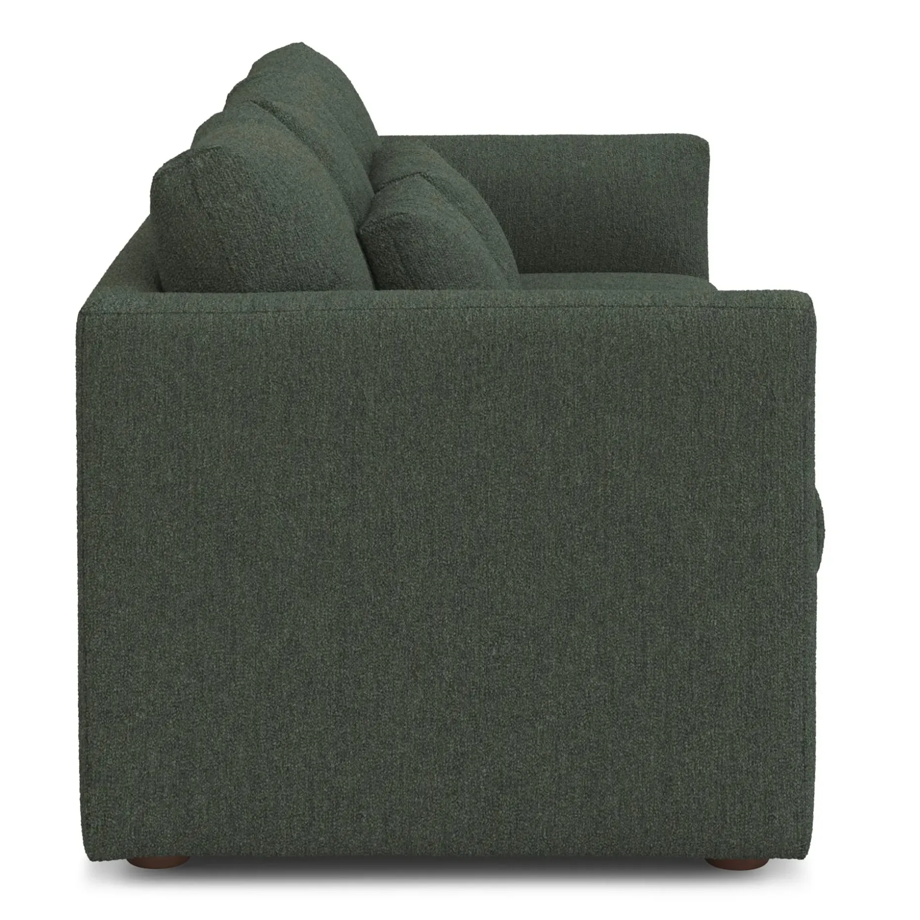 Marina 80" Sofa - Green Wool Bouclé