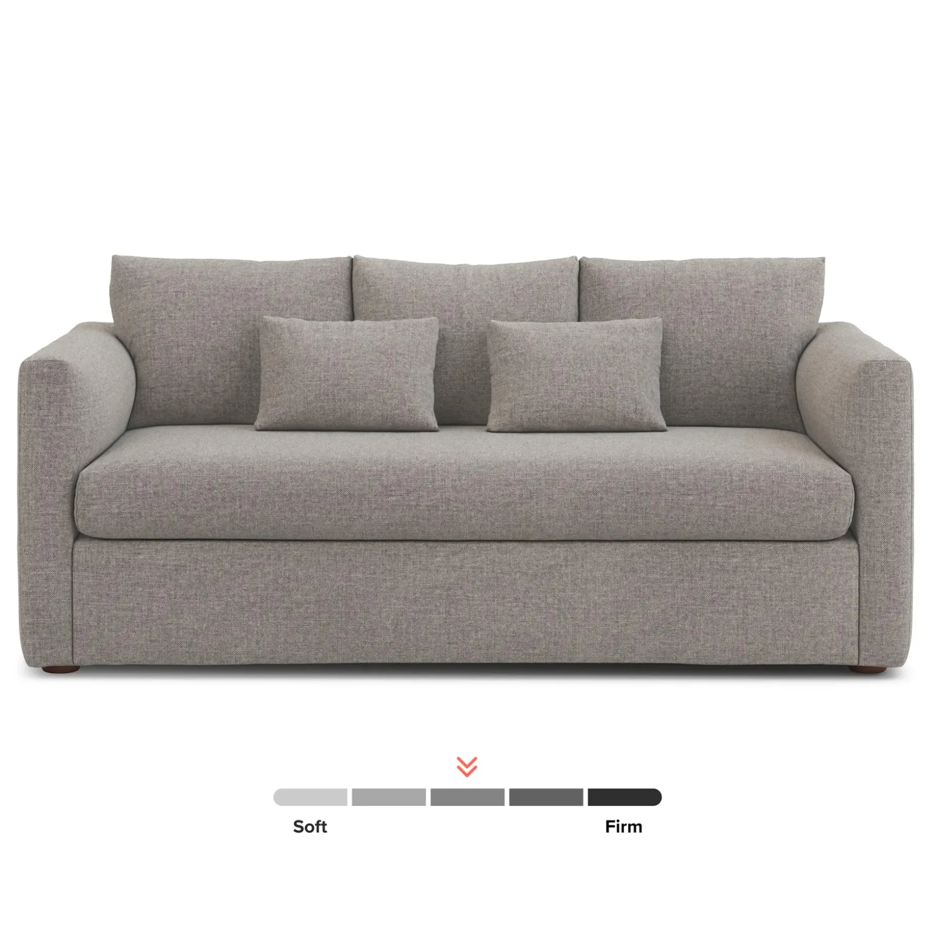 Marina 80" Sofa - Hestia Gray