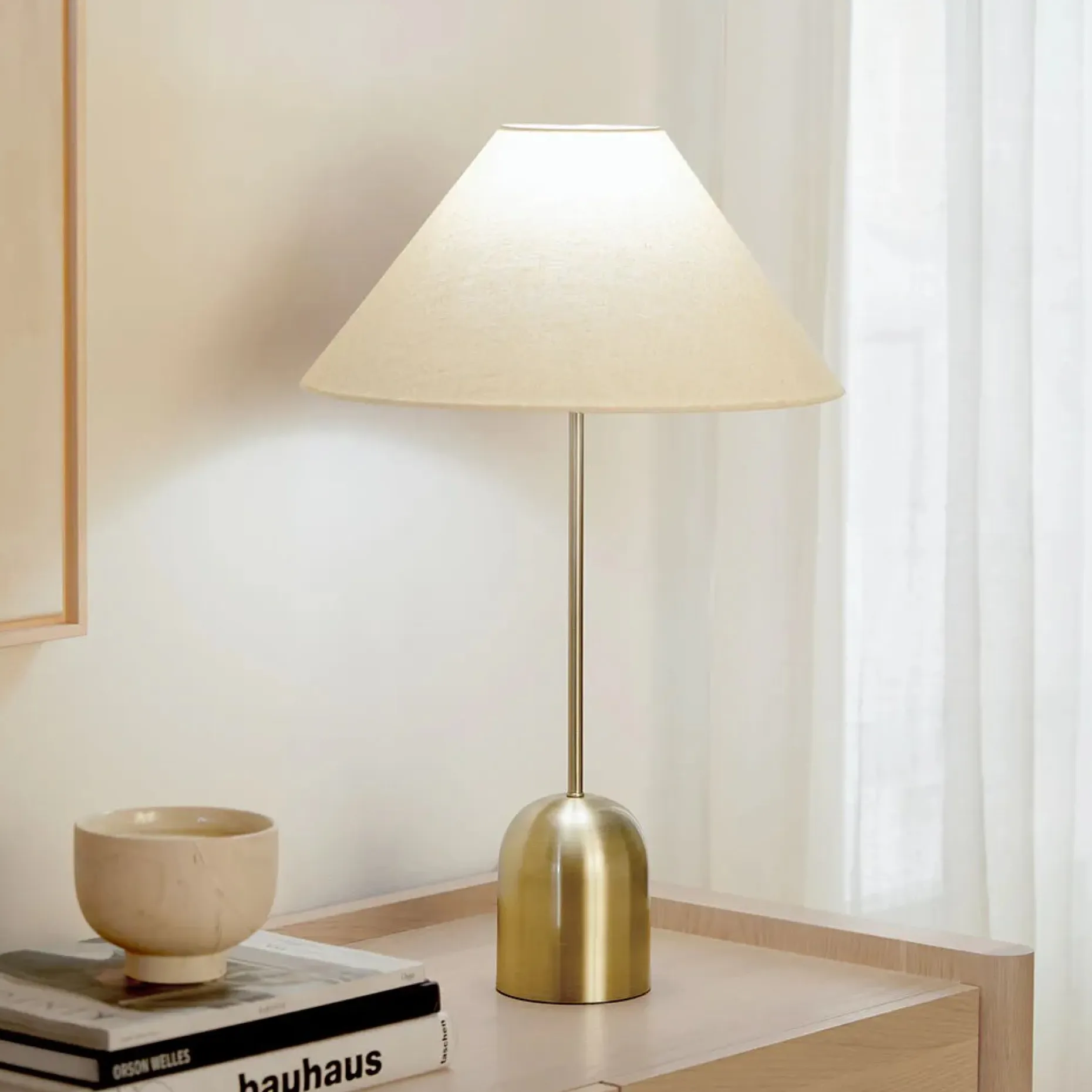 Markham Large Table Lamp - Brass