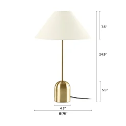 Markham Large Table Lamp - Brass