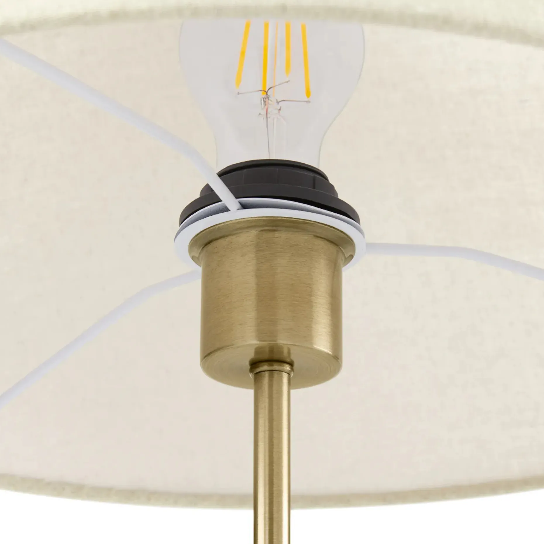 Markham Large Table Lamp - Brass