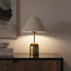 Markham Small Table Lamp - Brass