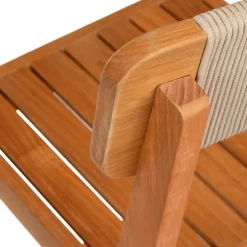 Marol Outdoor Dining Chair - Bronze Teak