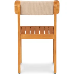 Marol Outdoor Dining Chair - Bronze Teak
