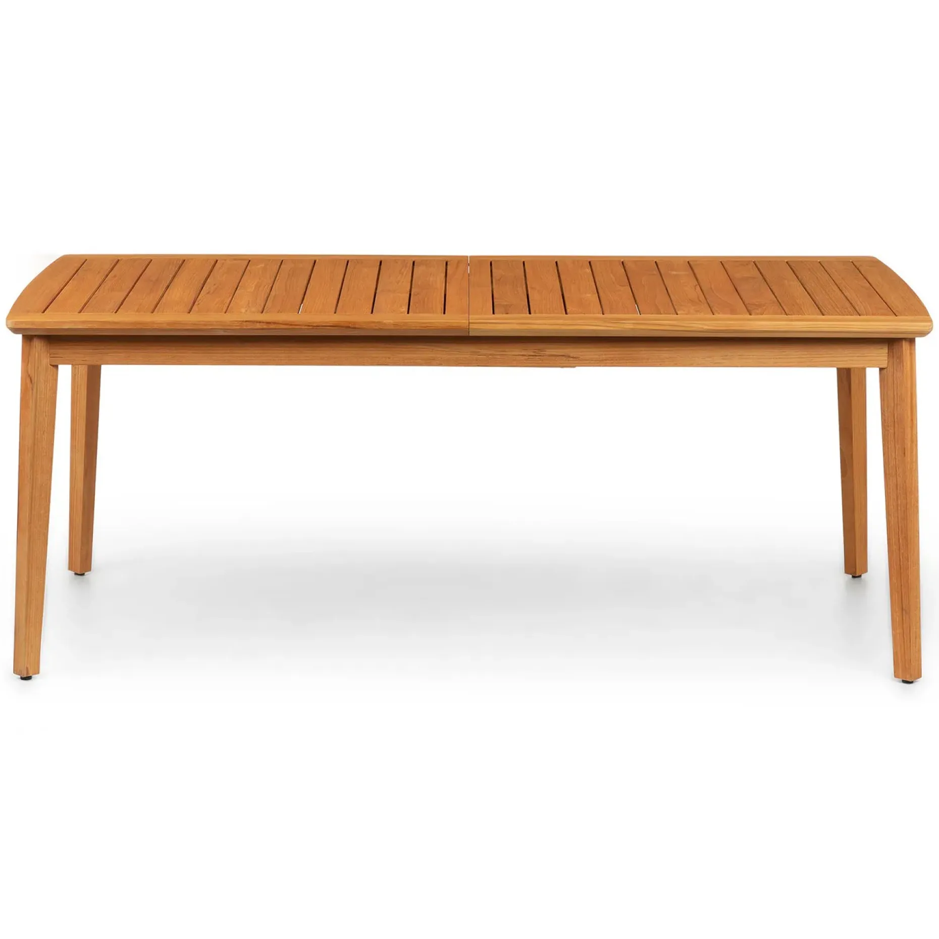 Marol 76.5" - 95.5" Outdoor Extendable Dining Table - Bronze Teak