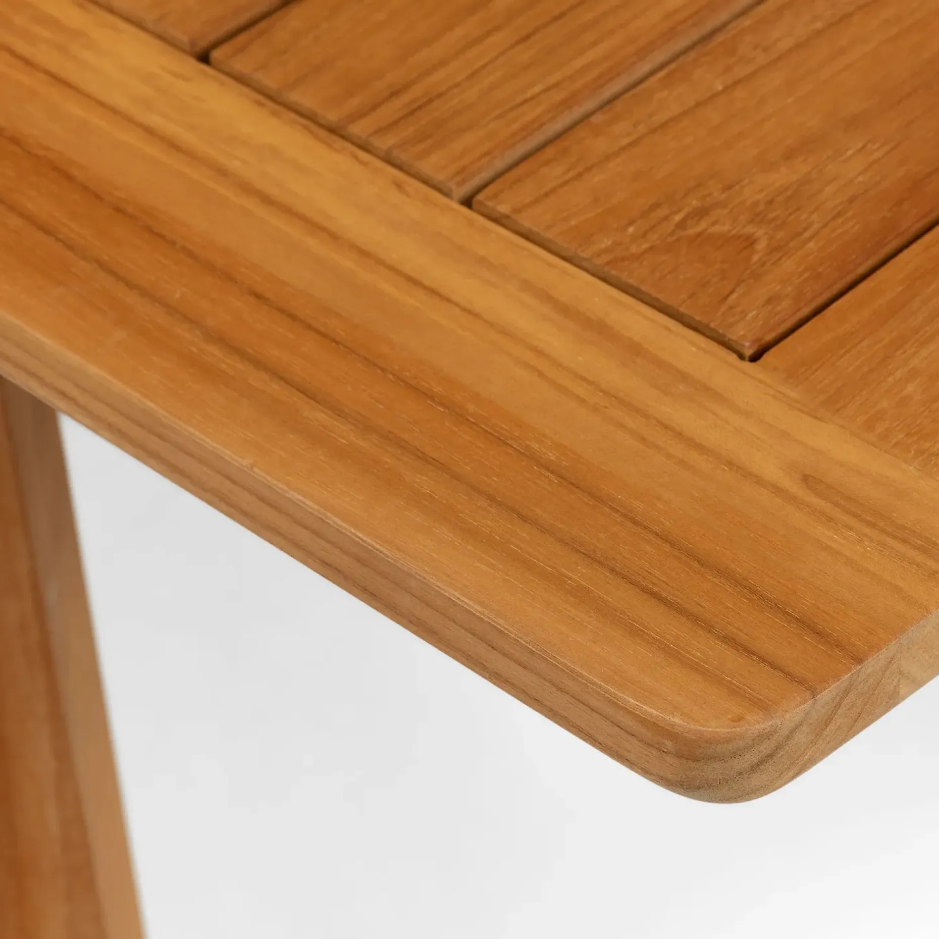 Marol 76.5" - 95.5" Outdoor Extendable Dining Table - Bronze Teak