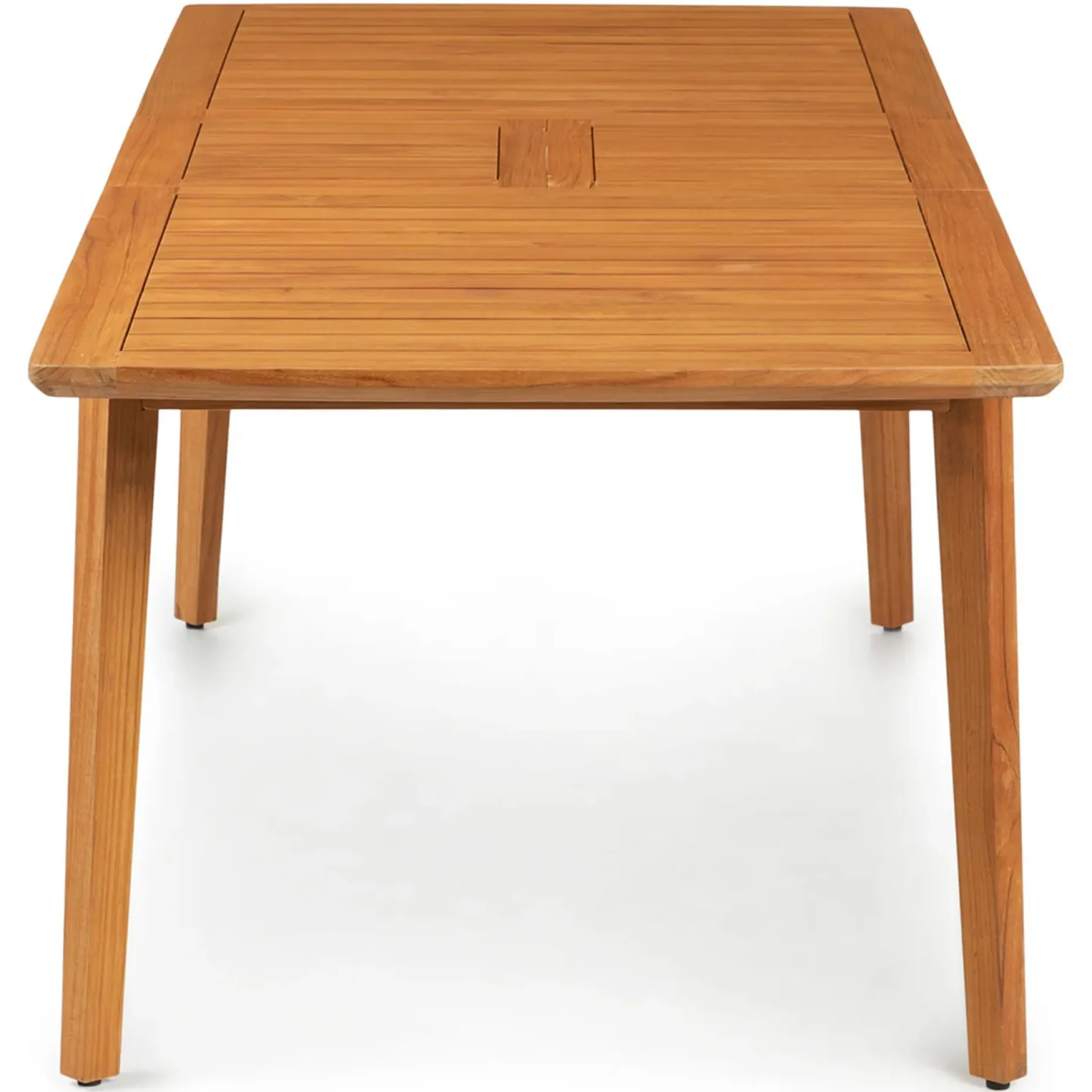 Marol 76.5" - 95.5" Outdoor Extendable Dining Table - Bronze Teak